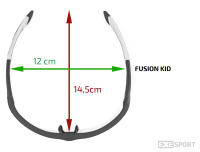 OXDOG Schutzbrille FUSION Kids cool grey | Ltd EXE Edition