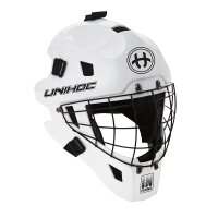 UNIHOC INFERNO 44 Goaliehelm weiß Senior