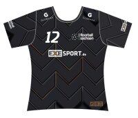 FREEZ JERSEY SUBLI - FLOORBALL SACHSEN U15w - black-gold