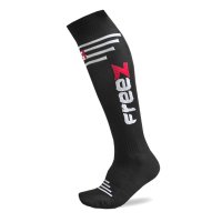 FREEZ QUEEN-2 LONG SOCKS schwarz Gr. 39-42