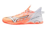 MIZUNO Hallenschuh WAVE MIRAGE 5 - Flamingo Coral / White