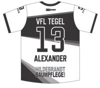 FREEZ JERSEY SUBLI - VfL Tegel - white/black