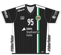 FREEZ JERSEY SUBLI - USV Halle 2021- black Herren S