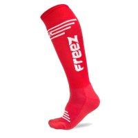 FREEZ QUEEN-2 LONG SOCKS rot Gr. 39-42