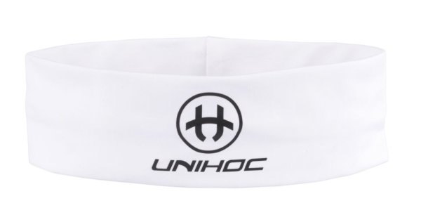 UNIHOC HEADBAND TECHNIC mid white