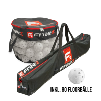SET FreeZ Ballsack - 80 Bälle - Schlägertasche