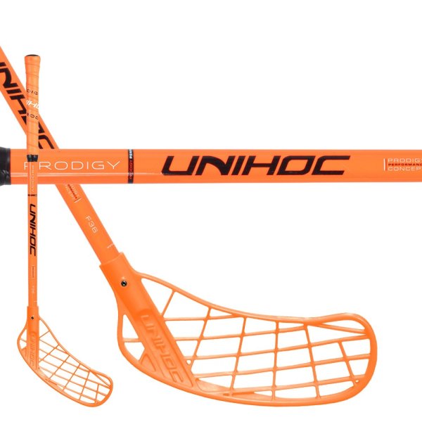 UNIHOC NINO PRODIGY 36 neon orange 55cm