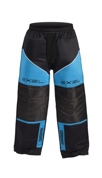 EXEL TORNADO GOALIE PANTS black/blue