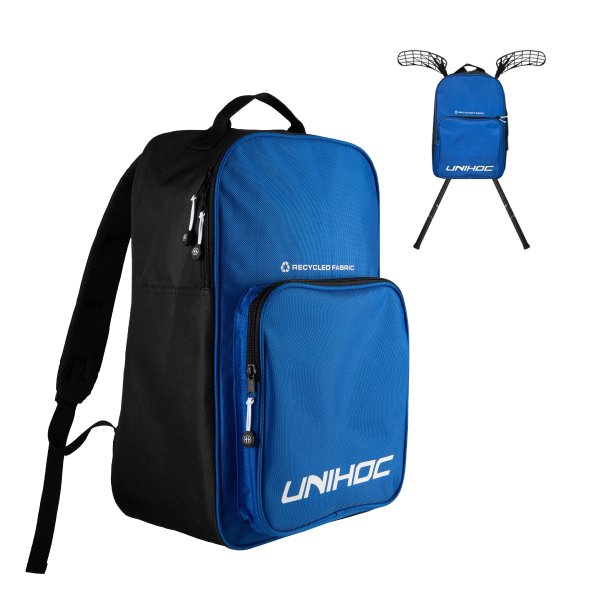 UNIHOC RUCKSACK CLASSIC (mit Schlägerhalterung) blau