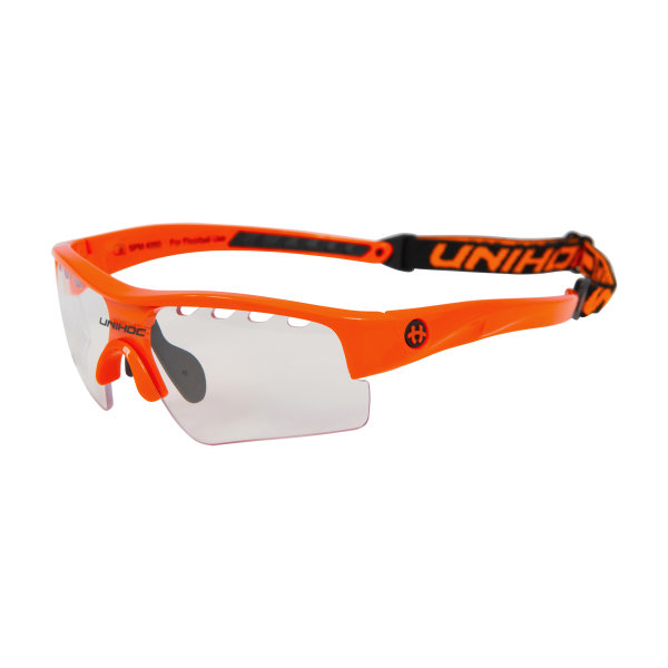 UNIHOC Schutzbrille VICTORY Kids neon-orange