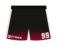 FREEZ SHORTS SUBLI - UHC LINZ 23 - black-red