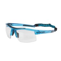 UNIHOC Schutzbrille ENERGY Junior crystal-blau/schwarz