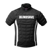 BLINDSAVE Schutzweste LITE Kurzarm schwarz Junior