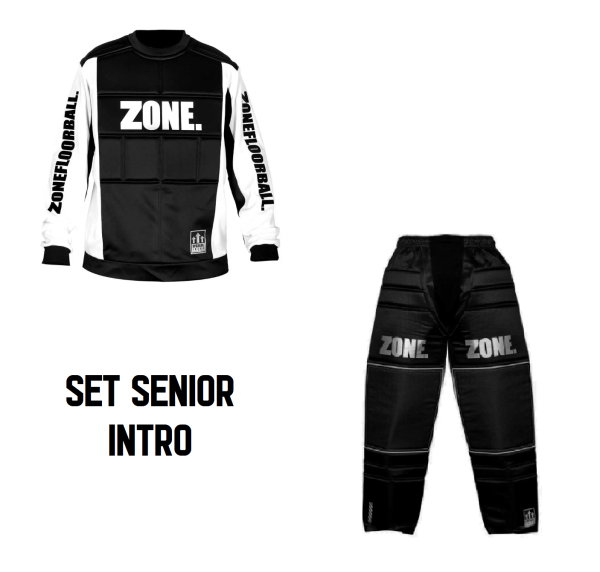 ZONE Goalie - Set INTRO - Gr. XL - schwarz